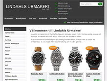 Tablet Screenshot of lindahlsurmakeri.se